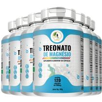 KIT C/7 Treonato de Magnésio 120 Cáps - Fits Life