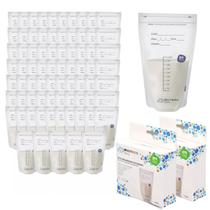 Kit c/ 75 Sacos Armazenar Leite Materno For Mom 200ml Multikdis