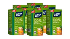 Kit c/ 8 Adoçante Líquido Linea Stevia s/ Gluten 60ml