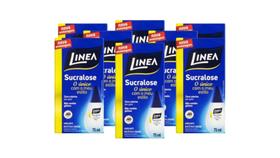 Kit c/ 8 Adoçante Líquido Linea Sucralose s/ Gluten 75ml