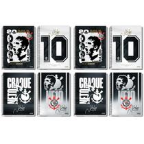 Kit c/8 cadernos 320f corinthians craque neto sortid credeal Kit c/8 cadernos 320f corinthians craque neto sortid credeal