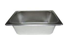 Kit C/8 Cubas Gn Inox Gastronômicas 1/4 X 100 Rechaud Buffet