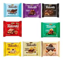Kit C/8 Garoto Talento 90g - 8 Sabores