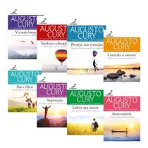 Kit c/8 livros - augusto cury - coleção completa
