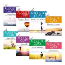 Kit c/8 livros - augusto cury - coleção completa Kit c/8 livros - augusto cury - coleção completa