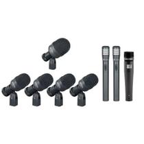 Kit c/ 8 Microfones Para Bateria K-8 Slim C/ 8pç e Maleta - Kadosh