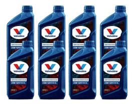 Kit C/8 Óleo De Motor Valvoline 15w40 Semissintético Api Sl