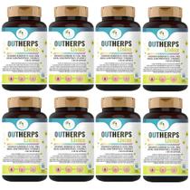 KIT C/8 Outherps Lisina + Vit C B3 B5 B6 E Zinco - Fits Life KIT C/8 Outherps Lisina + Vit C B3 B5 B6 E Zinco - Fits Life