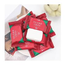 Kit C/8 Pacote Toalhas De Rosto Comprimida Descartável Mini Portátil