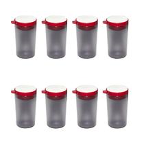 Kit C/8 Porta Shoyu ou Molhos com Bico Dosador