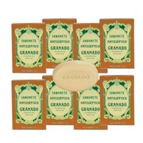 Kit c/8 Sabonetes em Barra 90g Antisséptico Antiacne e Caspa Pele e Couro Cabeludo Granado Kit c/8 Sabonetes em Barra 90g Antisséptico Antiacne e Caspa Pele e Couro Cabeludo Granado
