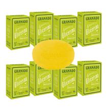 Kit c/8 Sabonetes em Barra Vegetal de Glicerina Erva Doce Granado 90g