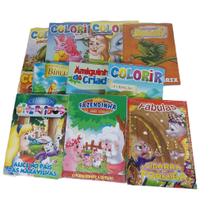 Kit C/ 88 Livrinhos Infantis - 48 Histórias e 40 Colorir - bicho esperto Kit C/ 88 Livrinhos Infantis - 48 Histórias e 40 Colorir - bicho esperto