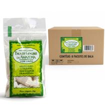 Kit c/ 8und Bala da AMAZÔNIA de Gengibre c/ Limão 35g