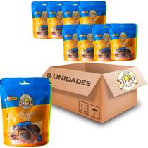 Kit c/ 8und Bala de Caramelo Com Café Zero VOVÓ 60g