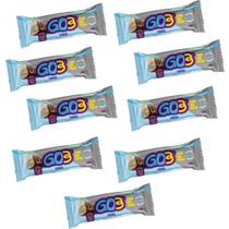 KIT C/9 Barras de Proteína Sabor Cookies 50gr - Go3