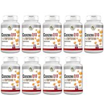 Kit C/9 Coenzima Q10 + L- Triptofano 120 Cáps - Fits Life