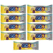 KIT C/9 Un Barra de Proteína Beijinho 11g Proteína 50gr Go3 KIT C/9 Un Barra de Proteína Beijinho 11g Proteína 50gr Go3