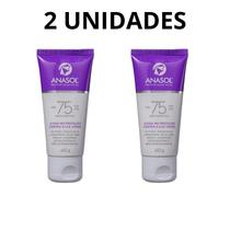 Kit c/ até 3 Anasol Protetor Solar Facial Oil Free Toque Seco 75 FPS 60 G - Vitamina E e Aloe Vera Kit c/ até 3 Anasol Protetor Solar Facial Oil Free Toque Seco 75 FPS 60 G - Vitamina E e Aloe Vera