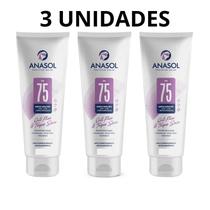 KIT c/ até 3 Protetor Solar Corporal Anasol FPS 75 Toque Seco 200g KIT c/ até 3 Protetor Solar Corporal Anasol FPS 75 Toque Seco 200g
