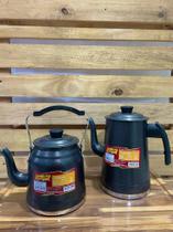 Kit c/ chaleira e bule - craqueado