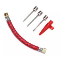 Kit C/ Conjunto de Bicos E Mangueira Para Encher Inflar Bola Kit C/ Conjunto de Bicos E Mangueira Para Encher Inflar Bola