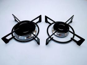 Kit C/ Grade Trempe Difusor Espalhador Fogão Cooktop Fischer