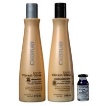 Kit C.Kamura Blonde Vibrant Gloss Shampoo Condicionador Dose Kit C.Kamura Blonde Vibrant Gloss Shampoo Condicionador Dose