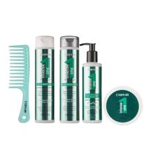 Kit C.Kamura Curls Completo 4 em 1 e Pente Banho Kit C.Kamura Curls Completo 4 em 1 e Pente Banho
