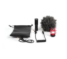 Kit C/ Microfone Direcional (shotgun) p/ Smartphone,C/dead Cat,Bag,Aranha Kit C/ Microfone Direcional (shotgun) p/ Smartphone,C/dead Cat,Bag,Aranha