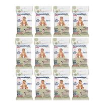 Kit C12 Lenço Umedecido Pocket C20 - Personalidade Baby