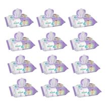 Kit C12 Meu bebê Soft Toalhas Umedecidas C100 Hygieline