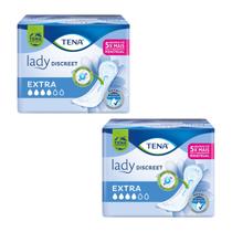 Kit C2 Absorvente Lady Discreet Extra C8 Seco Tena