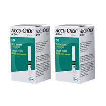 Kit C2 Accu Chek Active de Glicemia C50 tiras Roche