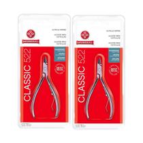 Kit C2 Alicate Para Cutícula Classic 522 Mundial Kit C2 Alicate Para Cutícula Classic 522 Mundial