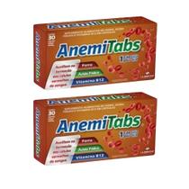 Kit C2 AnemiTabs Suplemento Alimentar Ferro C30 La San Day Kit C2 AnemiTabs Suplemento Alimentar Ferro C30 La San Day