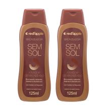 Kit C2 Bronzeador Sem Sol 125ml Red Apple