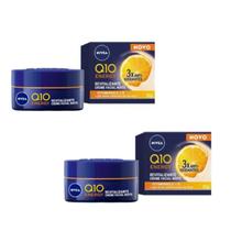 Kit C2 Creme Facial Antissinais Q10 Energy Noturno 49gNívea