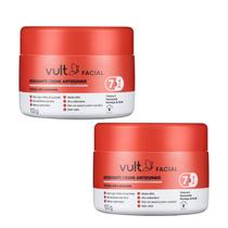 Kit C2 Creme Hidratante Antissinais Facial 100g Vult