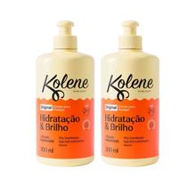 Kit C2 Creme Para Pentear Kolene Hidratação & Brilho 300ml Kit C2 Creme Para Pentear Kolene Hidratação & Brilho 300ml