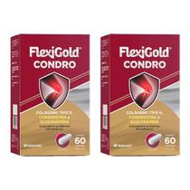 Kit C2 Flexigold Condro C60 Herbamed Saúde Articulações