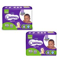 Kit C2 Fralda Disney Magic Care XG 20 Unidades - Cremer