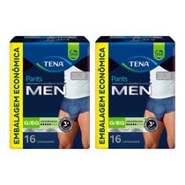 Kit C2 Fralda Geriátrica Tena Pants Men Mega G/EG com 16 Kit C2 Fralda Geriátrica Tena Pants Men Mega G/EG com 16