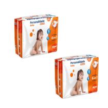 Kit C2 Fralda Hiper G C72 UltraSec Personalidade