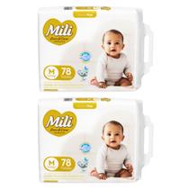 Kit C2 Fralda Love Care GIGA Tam M - Mili Love Care