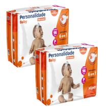 Kit C2 Fralda Pacote Hiper Tam P UltraSec Personalidade Kit C2 Fralda Pacote Hiper Tam P UltraSec Personalidade