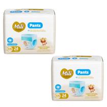 Kit C2 Fralda Pants Premium XXG C24 - Mili Love&Care