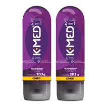 Kit C2 Gel Lubrificante Íntimo 2 em 1 K Med 203g Cimed Kit C2 Gel Lubrificante Íntimo 2 em 1 K Med 203g Cimed
