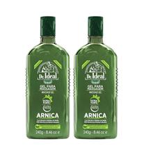 Kit C2 Gel Para Massagem Arnica Extra Forte 240g Dr. Ideal