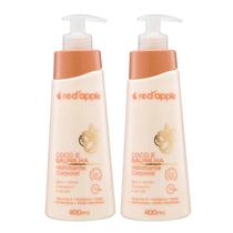 Kit C2 Hidratante Corporal Coco e Baunilha 400ml Red Apple